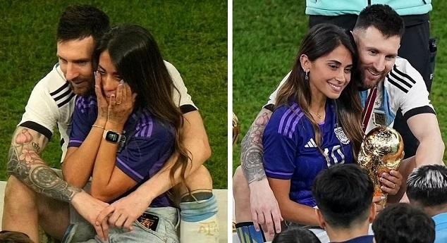 Không chỉ Messi, dàn cầu thủ Argentina cũng có chuyện tình yêu đẹp như cổ tích - Ảnh 2.