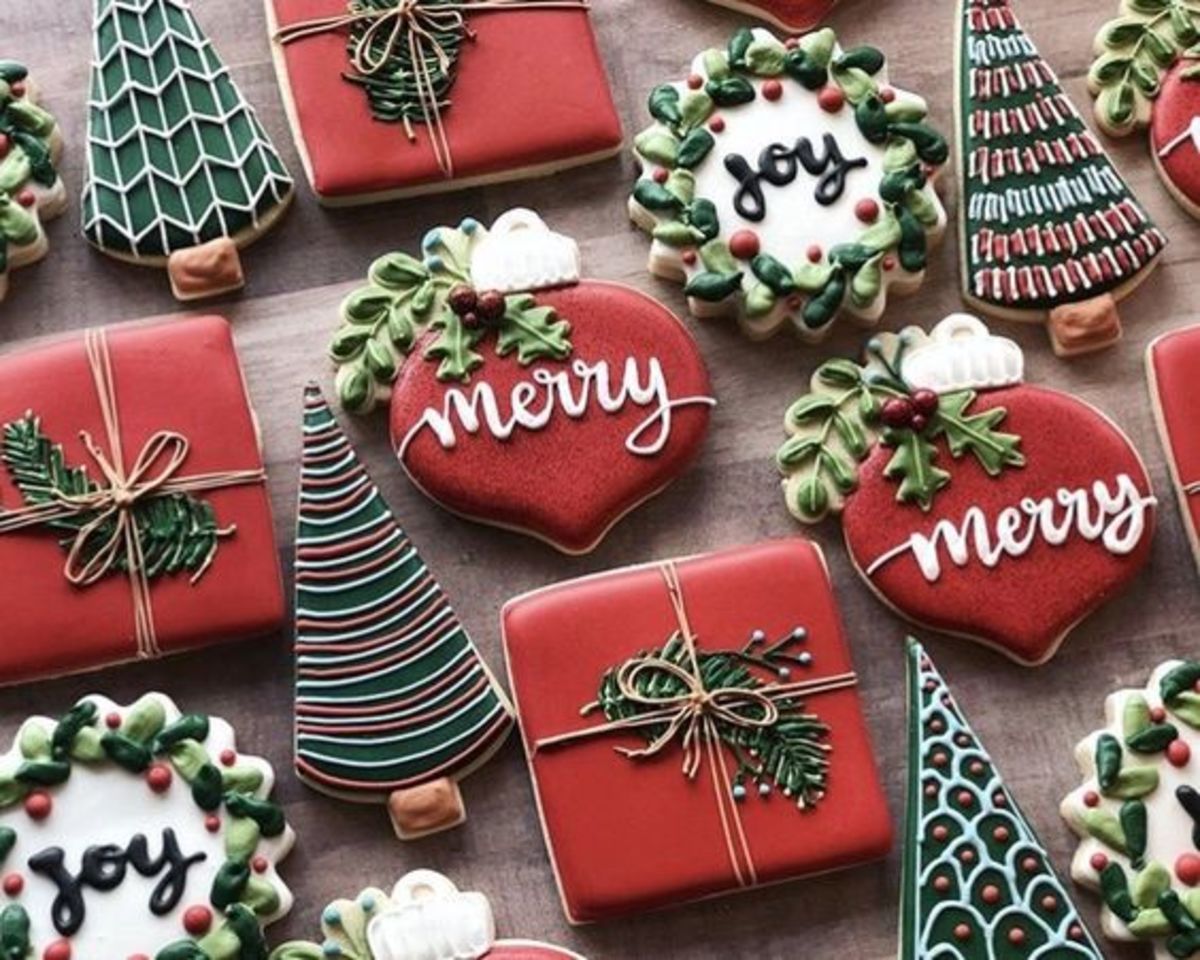 Ngắm những chiếc bánh quy vừa đẹp vừa ngon đặc biệt dành cho lễ Giáng sinh - Ảnh 1.