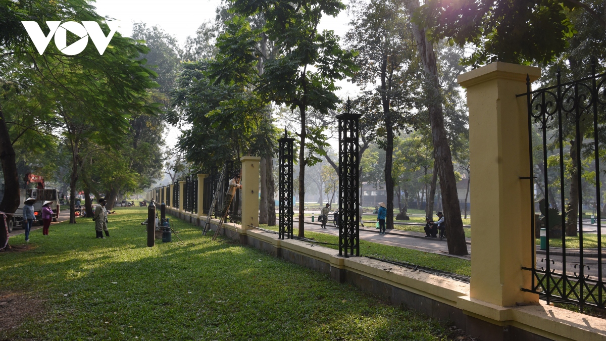 Chính thức hạ rào để Công viên Thống Nhất trở thành không gian mở - Ảnh 14. Chính thức hạ rào để Công viên Thống Nhất trở thành không gian mở - Ảnh 14.
