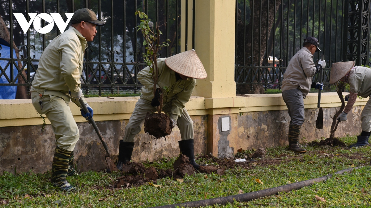 Chính thức hạ rào để Công viên Thống Nhất trở thành không gian mở - Ảnh 4. Chính thức hạ rào để Công viên Thống Nhất trở thành không gian mở - Ảnh 4.