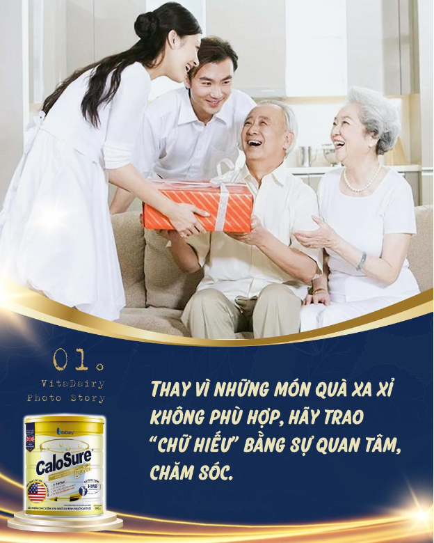 Góp phần củng cố miễn dịch cho cha mẹ là món quà quý giá nhất - Ảnh 1.