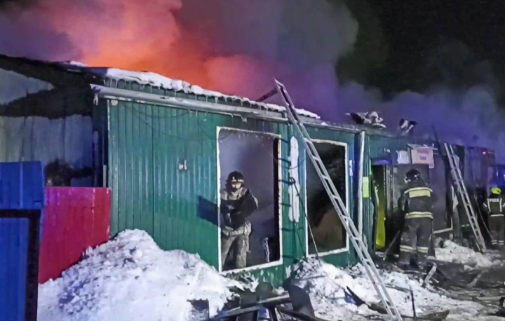 Cháy viện dưỡng lão bất hợp pháp ở Nga, 13 người chết - Ảnh 1.
