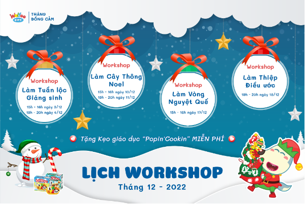 Cho con đ&oacute;n Gi&aacute;ng sinh Diệu kỳ 2022 tại Xứ sở Wolfoo City c&ugrave;ng h&agrave;ng ng&agrave;n qu&agrave; tặng bất ngờ - Ảnh 2.