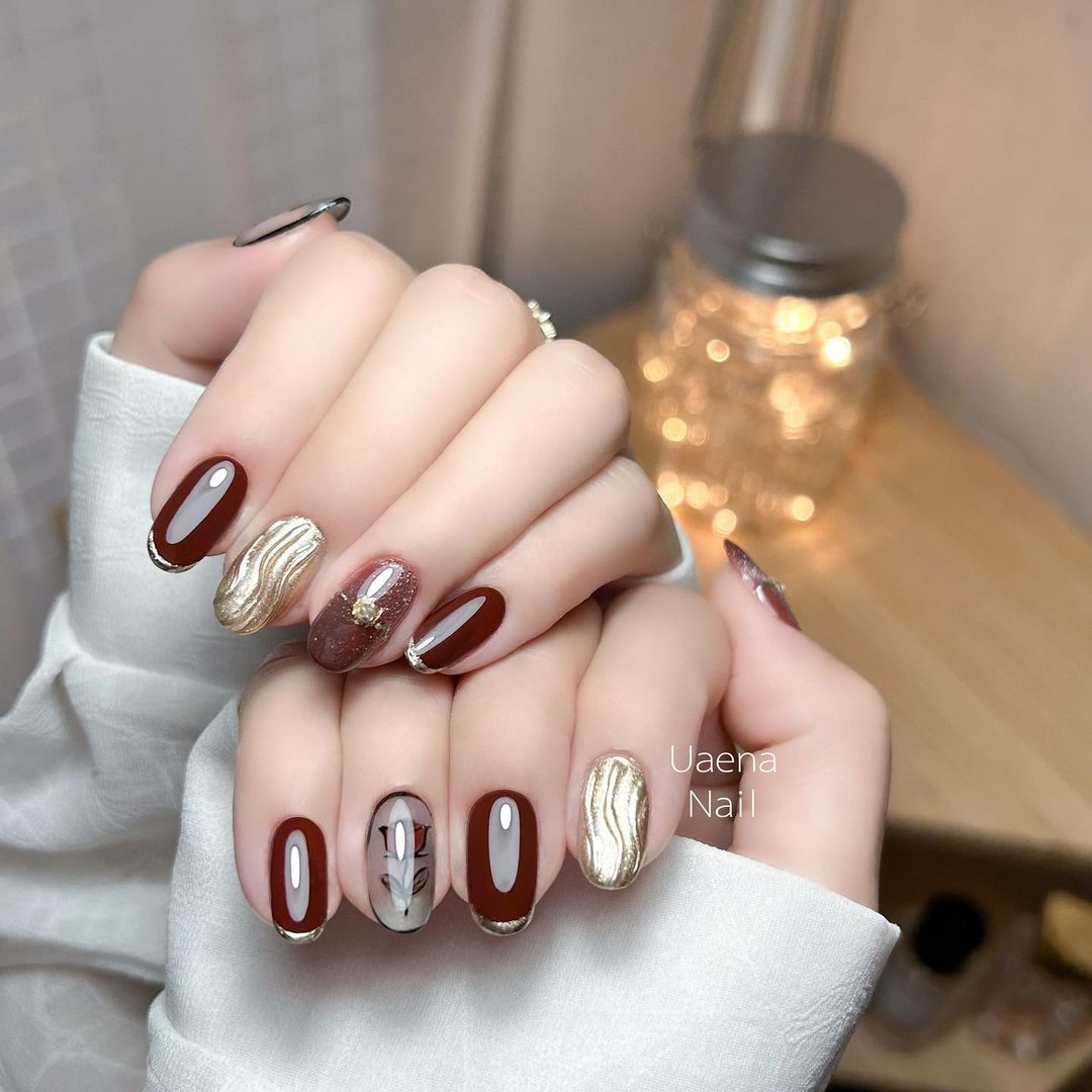 20 Mẫu Nail Tết Đẹp Rực Rỡ Chanh Xả Cho Nàng Xinh Điệu Đà