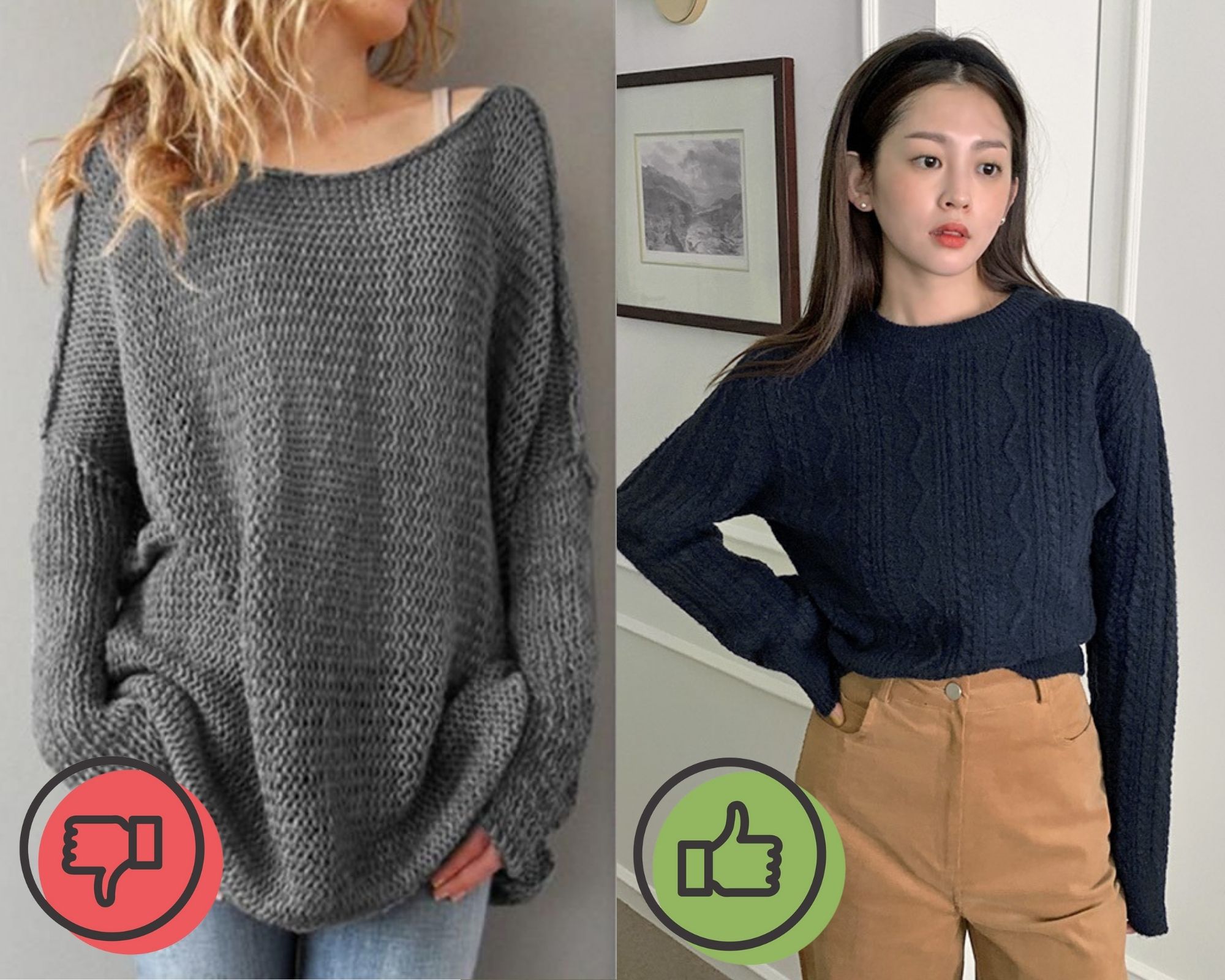 5 c&aacute;ch đơn giản để bớt luộm thuộm, nặng nề khi diện &aacute;o len - Ảnh 1.