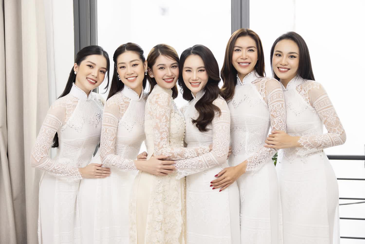 Hoa hậu Khánh Vân, Minh Tú góp mặt trong dàn phù dâu &quot;đỉnh chóp&quot; của Á hậu Thùy Dung - Ảnh 4.