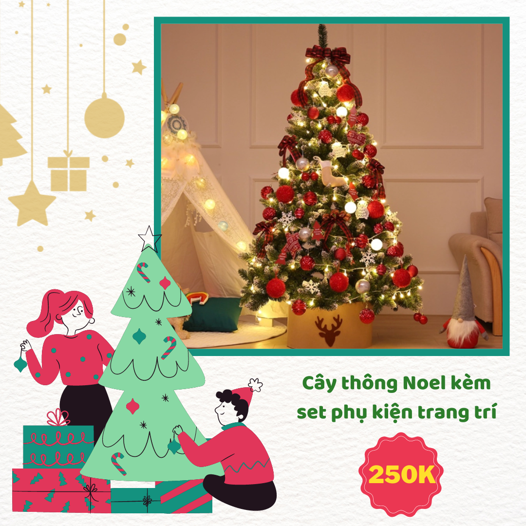 Cầm 500 nghìn đi sắm đồ đón Noel, mua về được hàng loạt đồ xinh xắn afamily