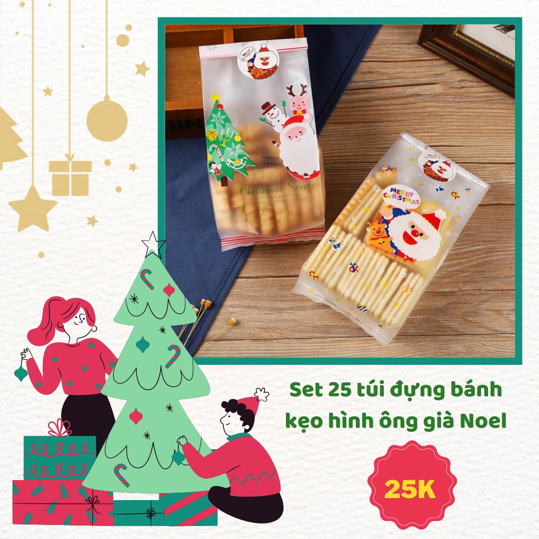 Cầm 500 nghìn đi sắm đồ đón Noel, mua về được hàng loạt đồ xinh xắn afamily