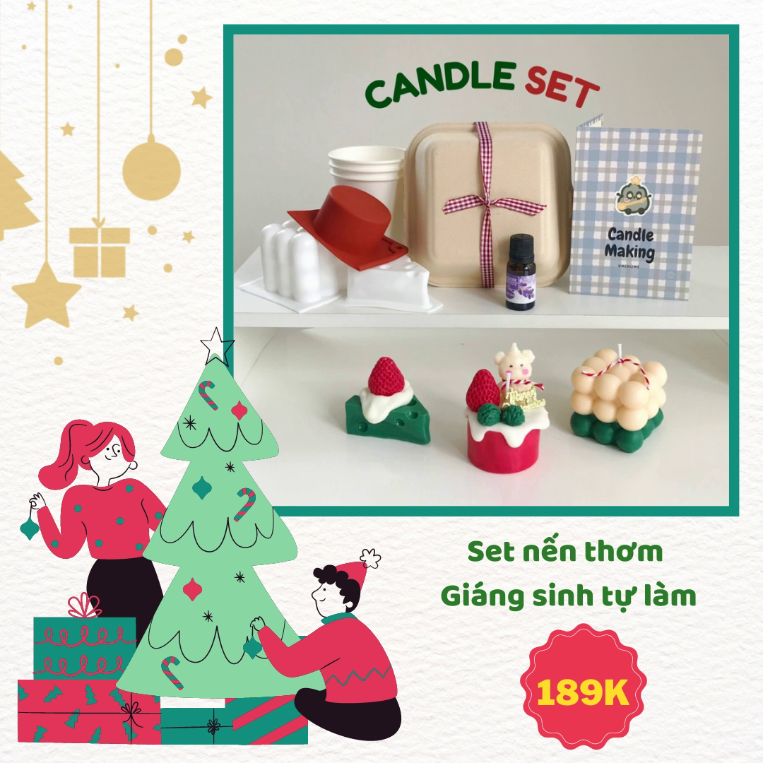 Cầm 500 nghìn đi sắm đồ đón Noel, mua về được hàng loạt đồ xinh xắn afamily