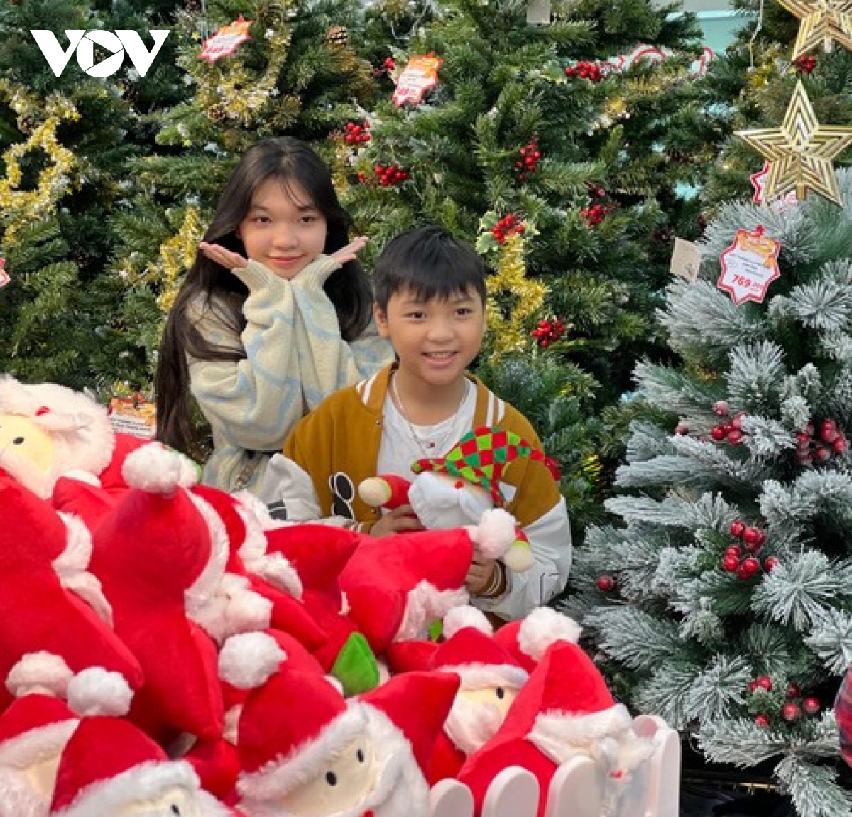 Thị trường Noel tại Đà Nẵng bắt đầu sôi động - Ảnh 7.