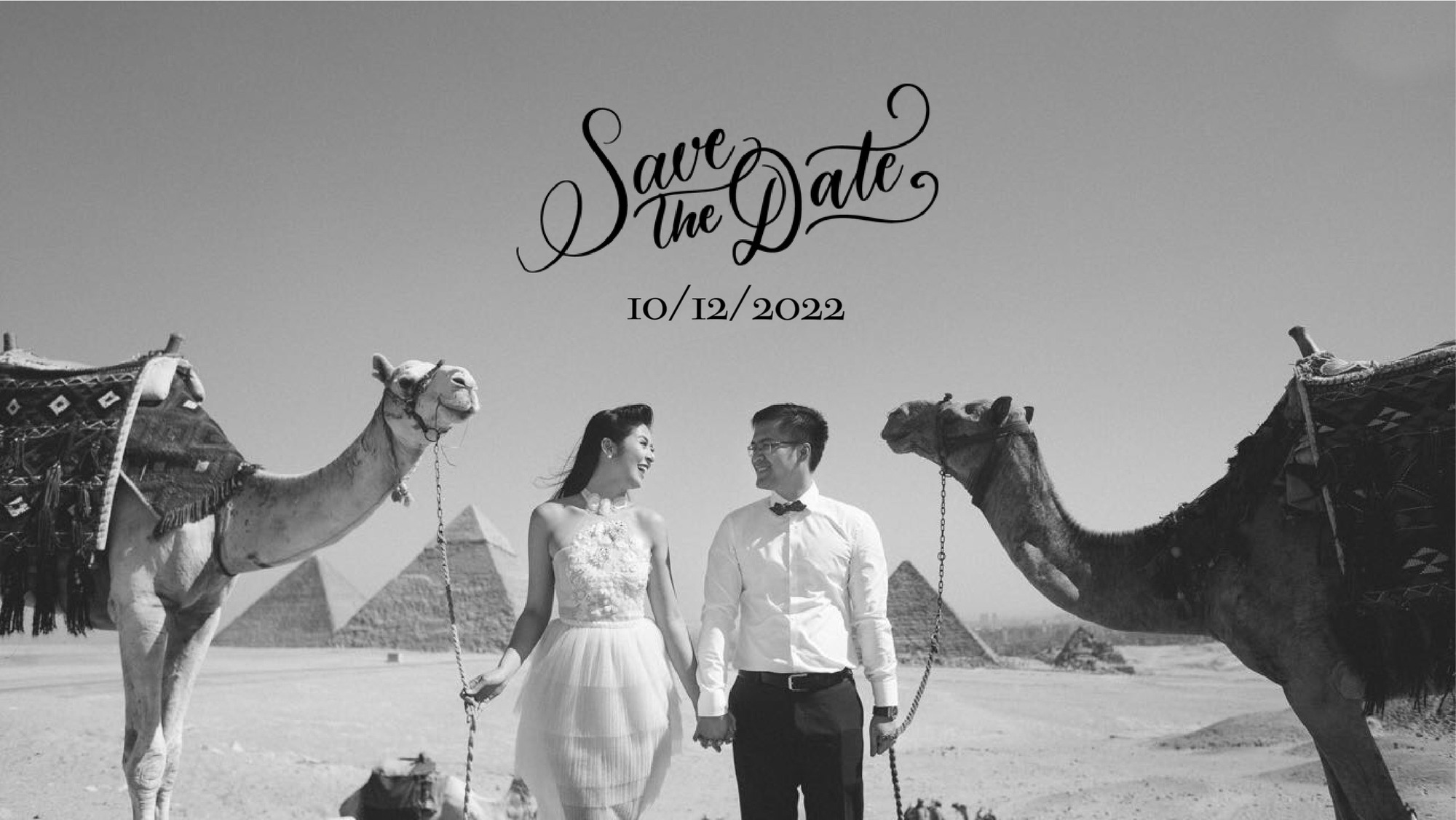 Hoa hậu Ngọc Hân lần đầu công bố ảnh cưới tại Ai Cập - Ảnh 1.