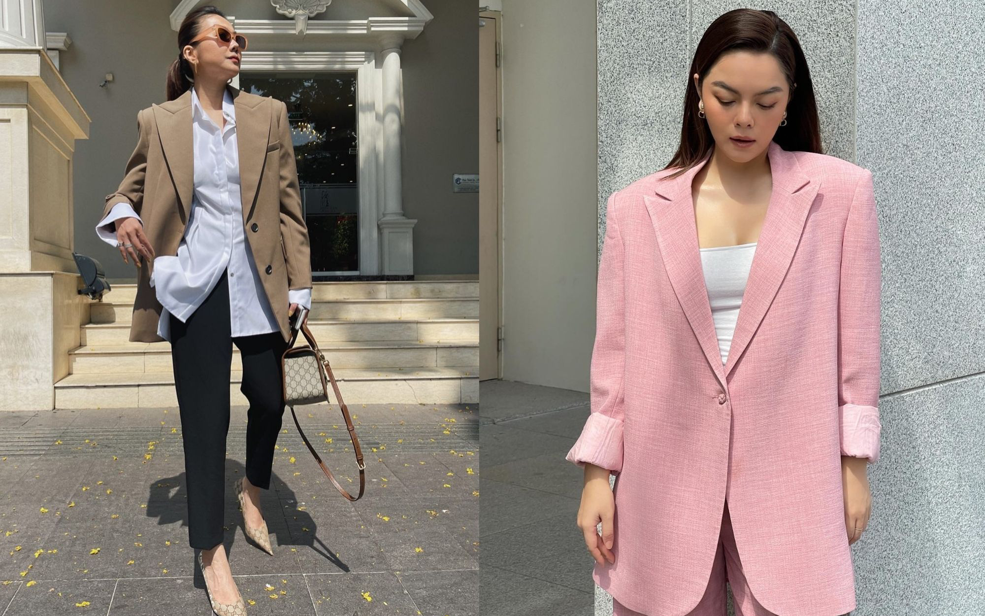 Mặc blazer mùa xuân trẻ trung như sao Việt với 13 cách mix không cầu kỳ