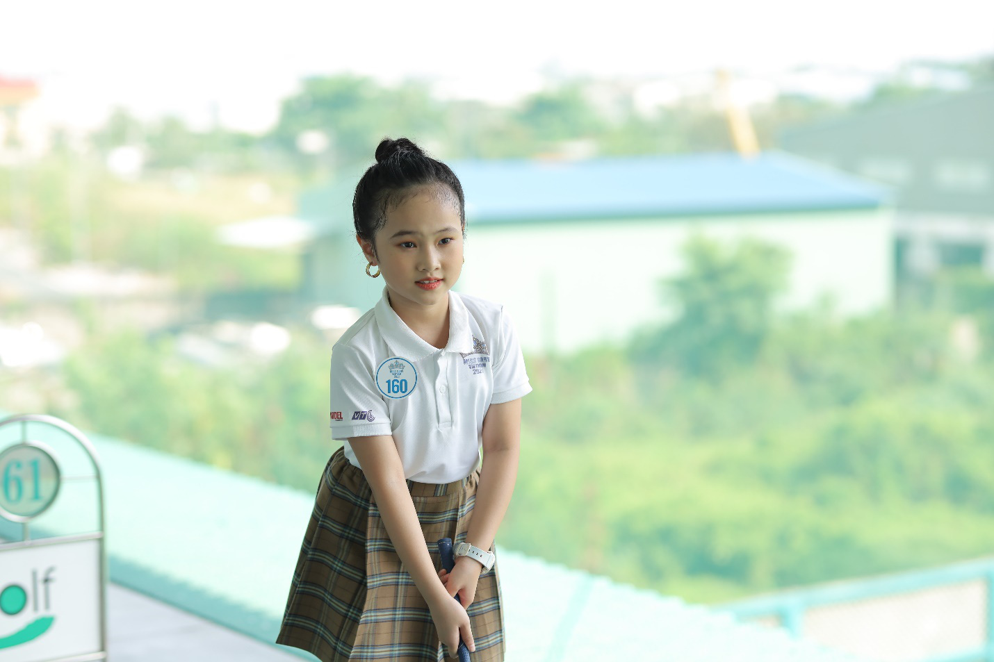 Thí sinh Miss baby Việt Nam 2021 học đánh Golf - Ảnh 6. Thí sinh Miss baby Việt Nam 2021 học đánh Golf - Ảnh 6.