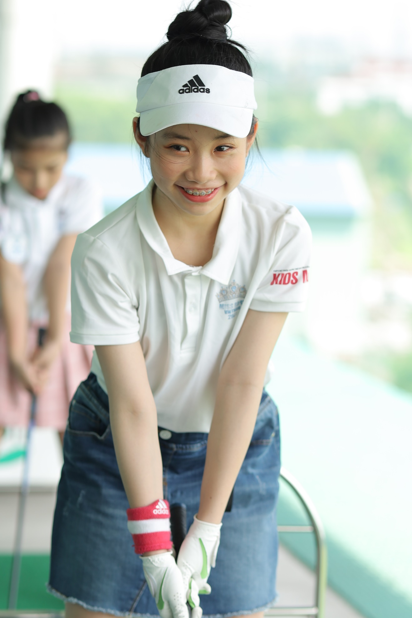 Thí sinh Miss baby Việt Nam 2021 học đánh Golf - Ảnh 5. Thí sinh Miss baby Việt Nam 2021 học đánh Golf - Ảnh 5.