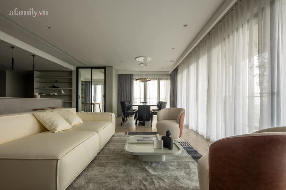 Ngắm căn hộ phong cách tối giản trị giá gần 10 tỷ ở Hưng Yên có gì đặc biệt mà nhận được 10 nghìn lượt yêu thích - Ảnh 8.