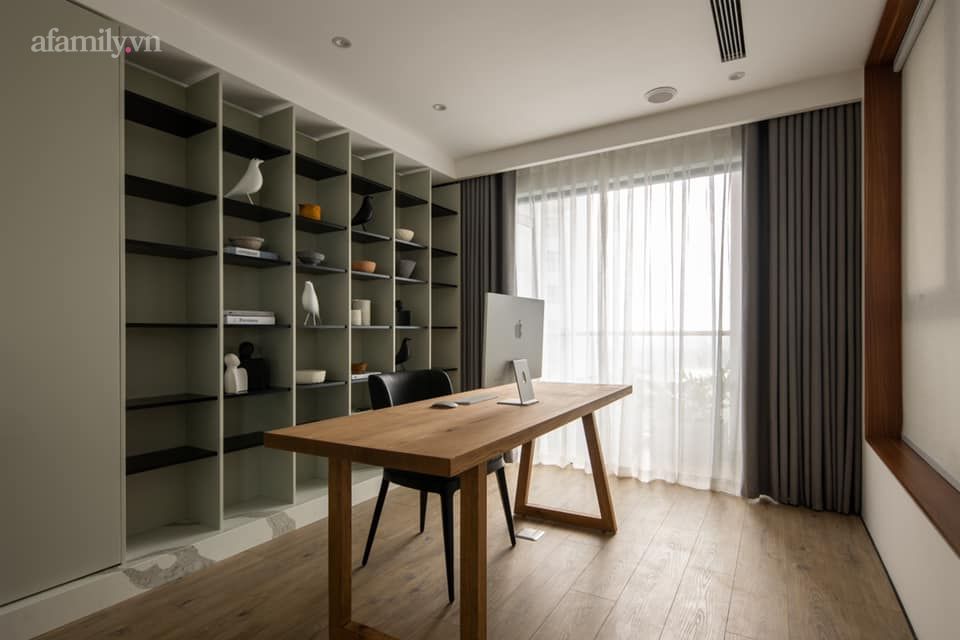 Ngắm căn hộ phong cách tối giản trị giá gần 10 tỷ ở Hưng Yên có gì đặc biệt mà nhận được 10 nghìn lượt yêu thích - Ảnh 10.