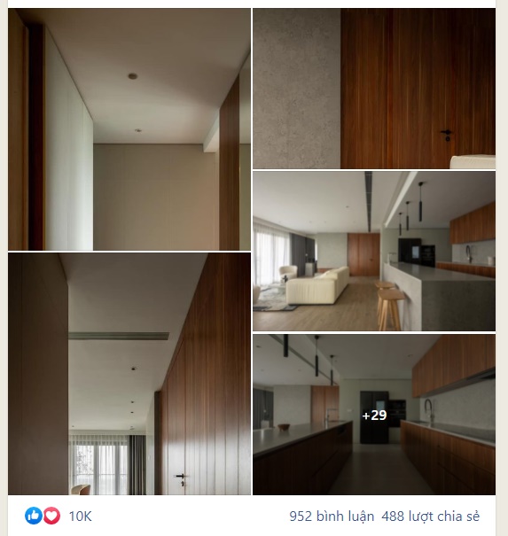 Ngắm căn hộ phong cách tối giản trị giá gần 10 tỷ ở Hưng Yên có gì đặc biệt mà nhận được 10 nghìn lượt yêu thích - Ảnh 3.