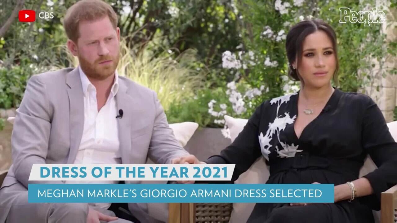 Chuyện hề hước: Được bầu chọn là váy của năm 2021, chiếc đầm Meghan Markle mặc được mô tả giống... bãi phân chim - Ảnh 4.