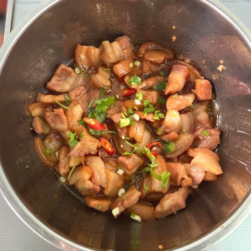 Thịt heo l&agrave;m thế n&agrave;y th&igrave; đảm bảo hao cơm gấp đ&ocirc;i: Thơm ngon lạ miệng, chế biến chưa tới 20 ph&uacute;t l&agrave; xong - Ảnh 8.