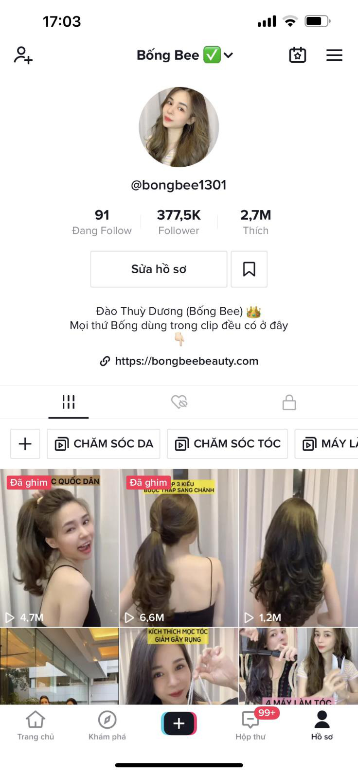 Hot Tiktoker triệu view Bống Bee v&agrave; m&aacute;i t&oacute;c &ldquo;vạn người m&ecirc;&rdquo; l&agrave; ai? - Ảnh 2.