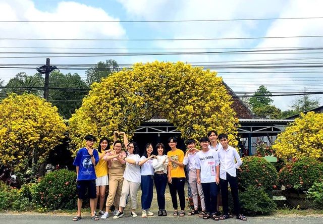 Chiếc cổng rào uốn từ hai cây mai 30 năm tuổi, độc đáo và nổi bật ở đất miền Tây - Ảnh 4. Chiếc cổng rào uốn từ hai cây mai 30 năm tuổi, độc đáo và nổi bật ở đất miền Tây - Ảnh 4.