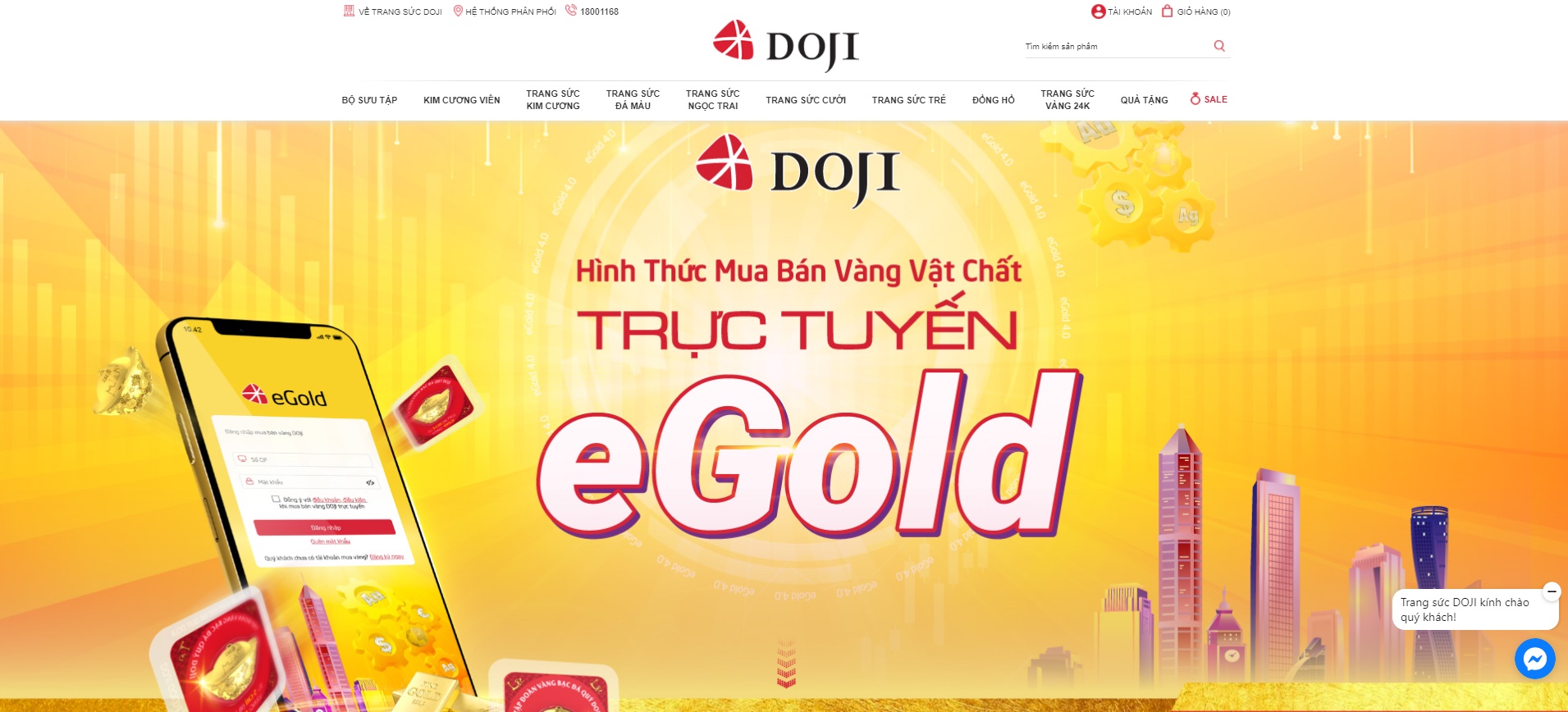 Mùa dịch, cửa hàng vàng lớn từ DOJI, Bảo Tín Minh Châu, PNJ,... đủ mẫu đa dạng phục vụ khách mua vàng online lấy vía Thần Tài tại nhà - Ảnh 2.