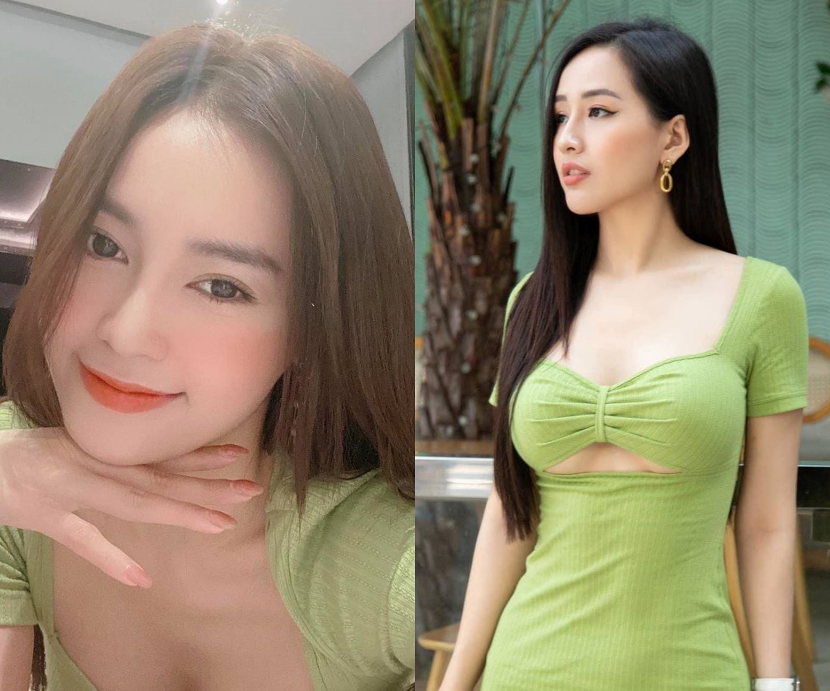Đụng hàng Mai Phương Thúy, Lan Ngọc thua thiệt gần 20cm nhưng vẫn hack dáng thông minh - Ảnh 4. Đụng hàng Mai Phương Thúy, Lan Ngọc thua thiệt gần 20cm nhưng vẫn hack dáng thông minh - Ảnh 4.
