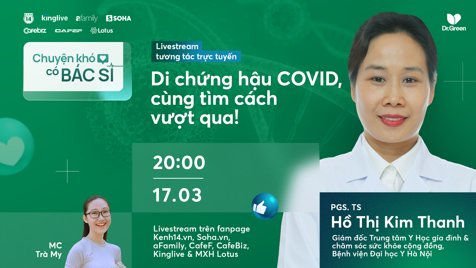 Bạn đang lo mình gặp vấn đề hậu F0? Gửi ngay câu hỏi cho bác sĩ trong livestream Di chứng hậu COVID, cùng tìm cách vượt qua! để được giải đáp - Ảnh 1.