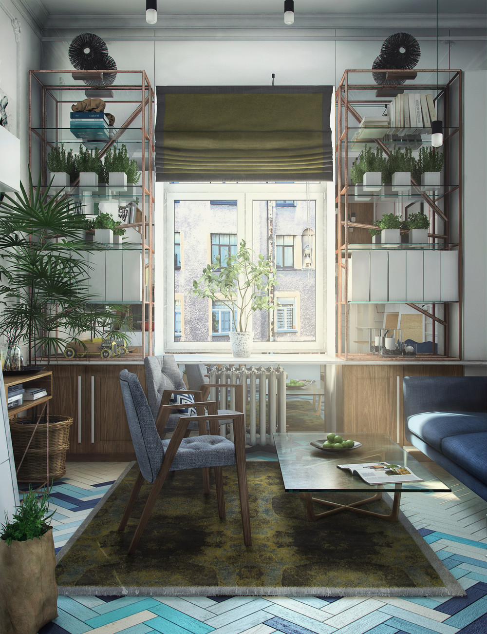 Căn hộ nhỏ 24m² tưởng chật mà "chất lừ" - Ảnh 4. Căn hộ nhỏ 24m² tưởng chật mà "chất lừ" - Ảnh 4.