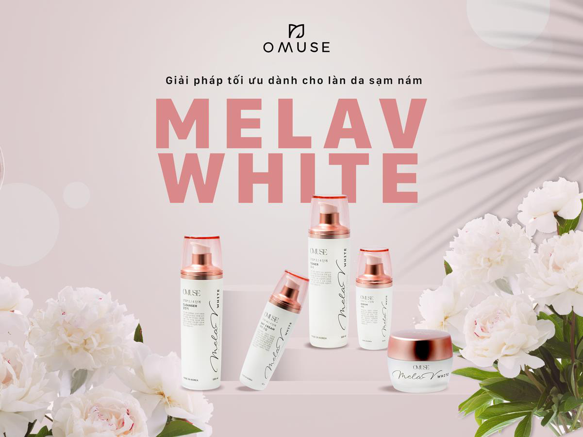 Review OMuse MelaV White - Cải thiện sạm nám, dưỡng da sáng đều màu - Ảnh 1.