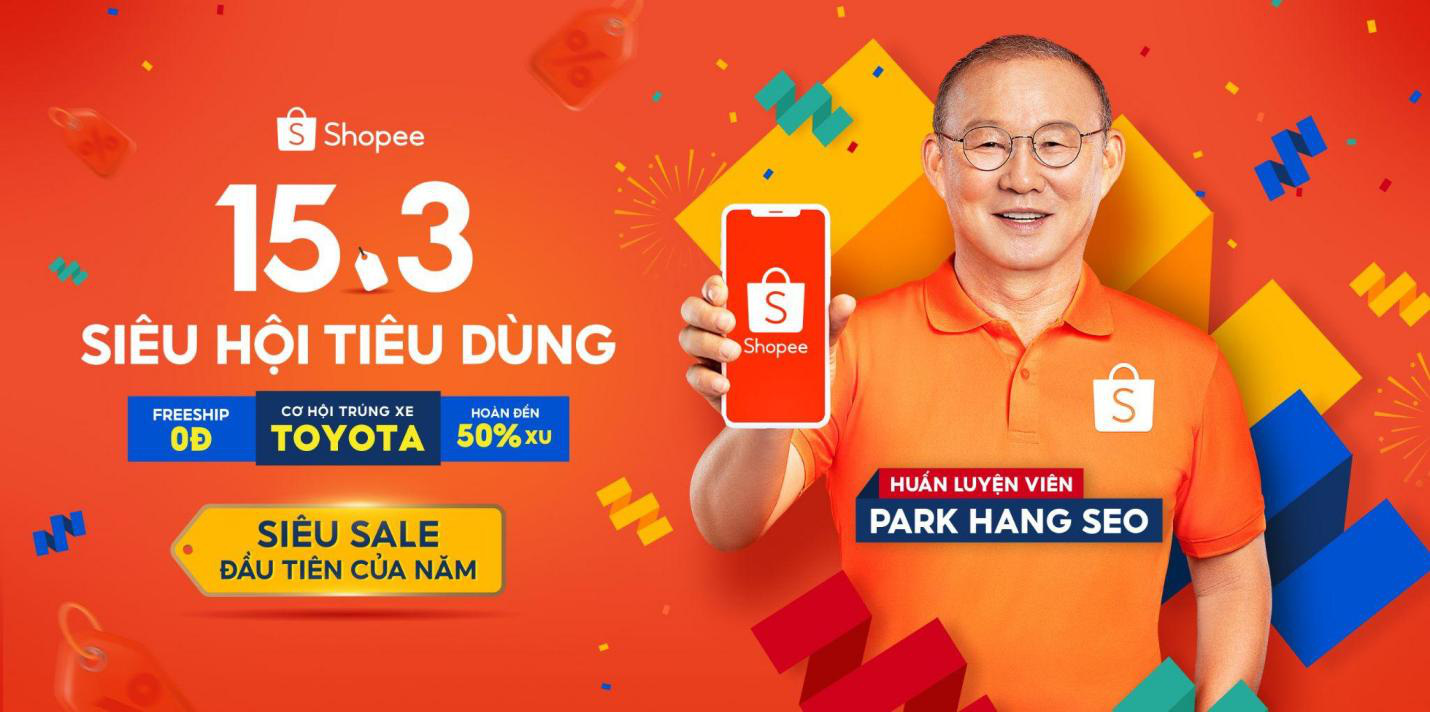 Shopee chiêu đãi người dùng với sự kiện 15.3 Siêu Hội Tiêu Dùng - Siêu sale đầu tiên của năm - Ảnh 1.