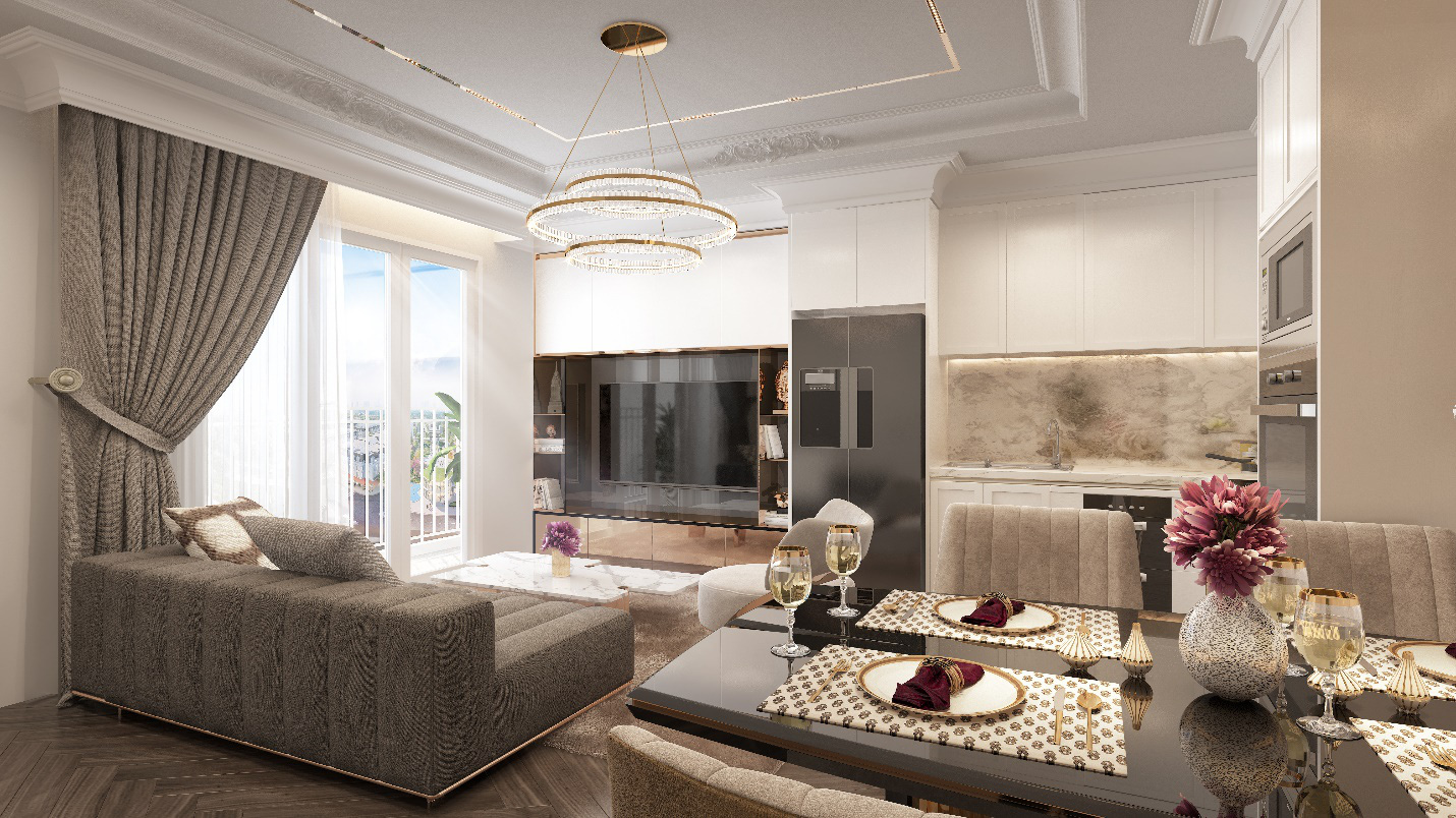 The attraction of Hausman luxury apartments - 