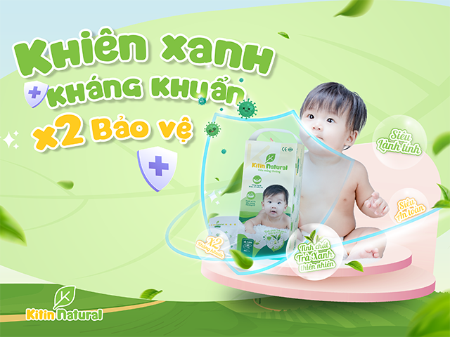 Tã dán Kitin Natural trà xanh kháng khuẩn giá hợp lý rất đáng để bạn quan tâm - Ảnh 1. Tã dán Kitin Natural trà xanh kháng khuẩn giá hợp lý rất đáng để bạn quan tâm - Ảnh 1.