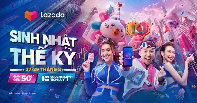 Check ngay MissWu, Châu Giang nè cùng loạt KOLs “tóp-tóp” lên đồ quẩy tiệc sinh nhật thế kỷ của Lazada - Ảnh 15. Check ngay MissWu, Châu Giang nè cùng loạt KOLs “tóp-tóp” lên đồ quẩy tiệc sinh nhật thế kỷ của Lazada - Ảnh 15.
