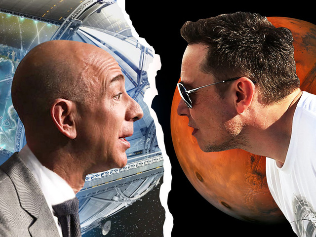 Cuộc chiến không gian của 2 người đàn ông giàu có bậc nhất thế giới: Elon Musk muốn xây thành phố sao Hỏa, Jeff Bezos bỏ bán sách để làm tên lửa - Ảnh 3.