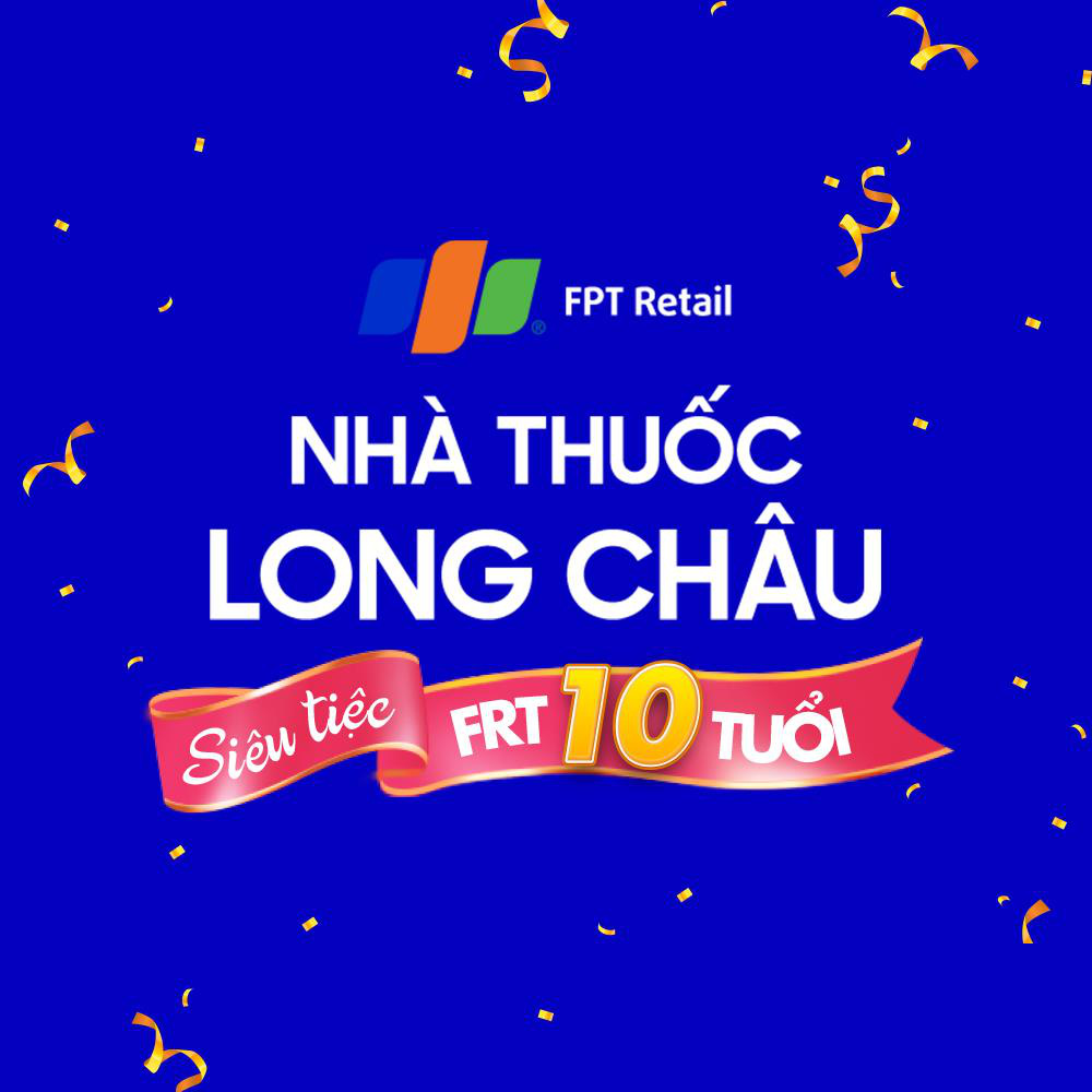 FPT Long Châu khuyến mãi giảm giá đến 50% mừng FPT Retail 10 tuổi - Ảnh 1.