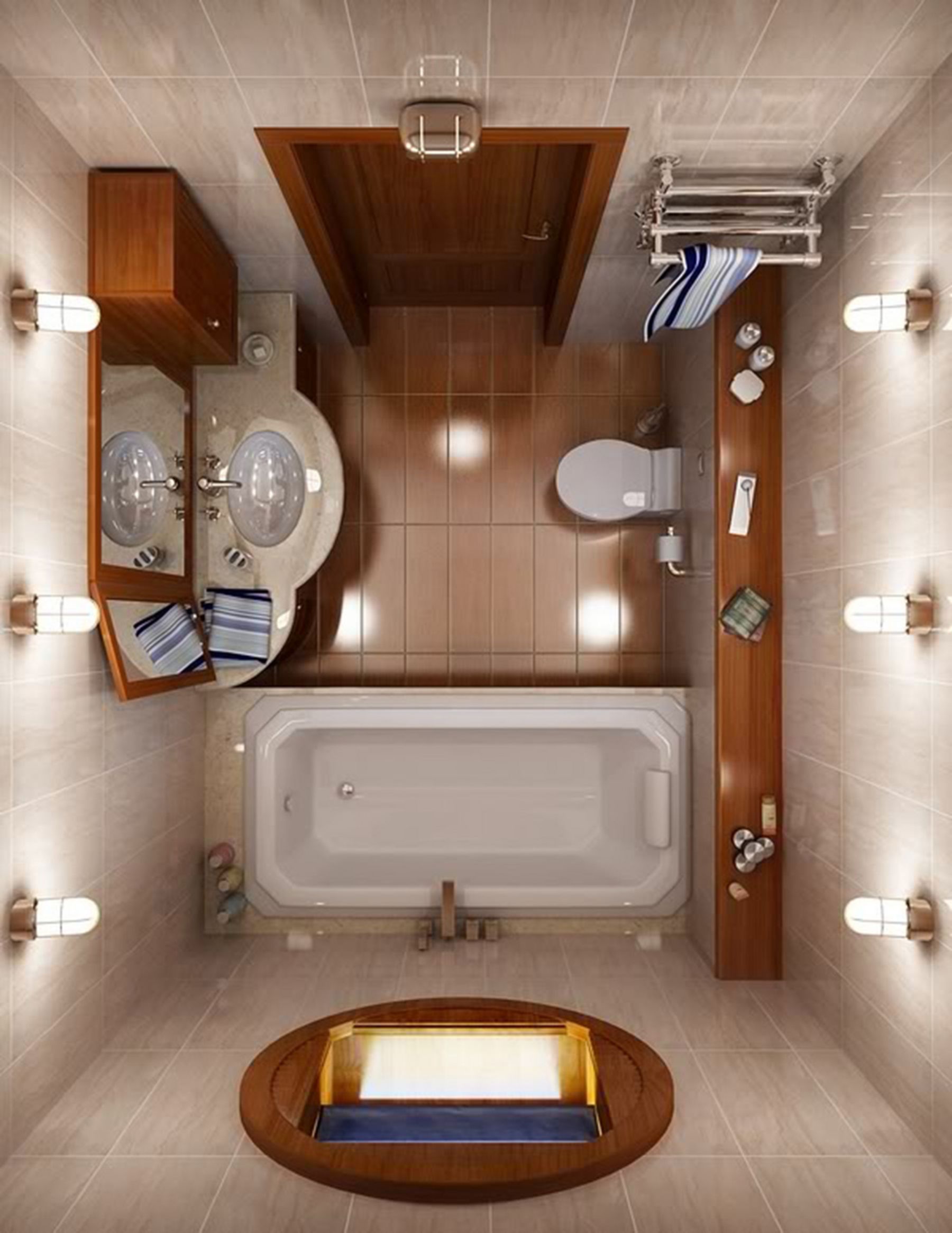 Thiết kế phòng tắm 10m² lựa chọn nội thất gì, chi phí bao nhiêu thì phù hợp - Ảnh 2.
