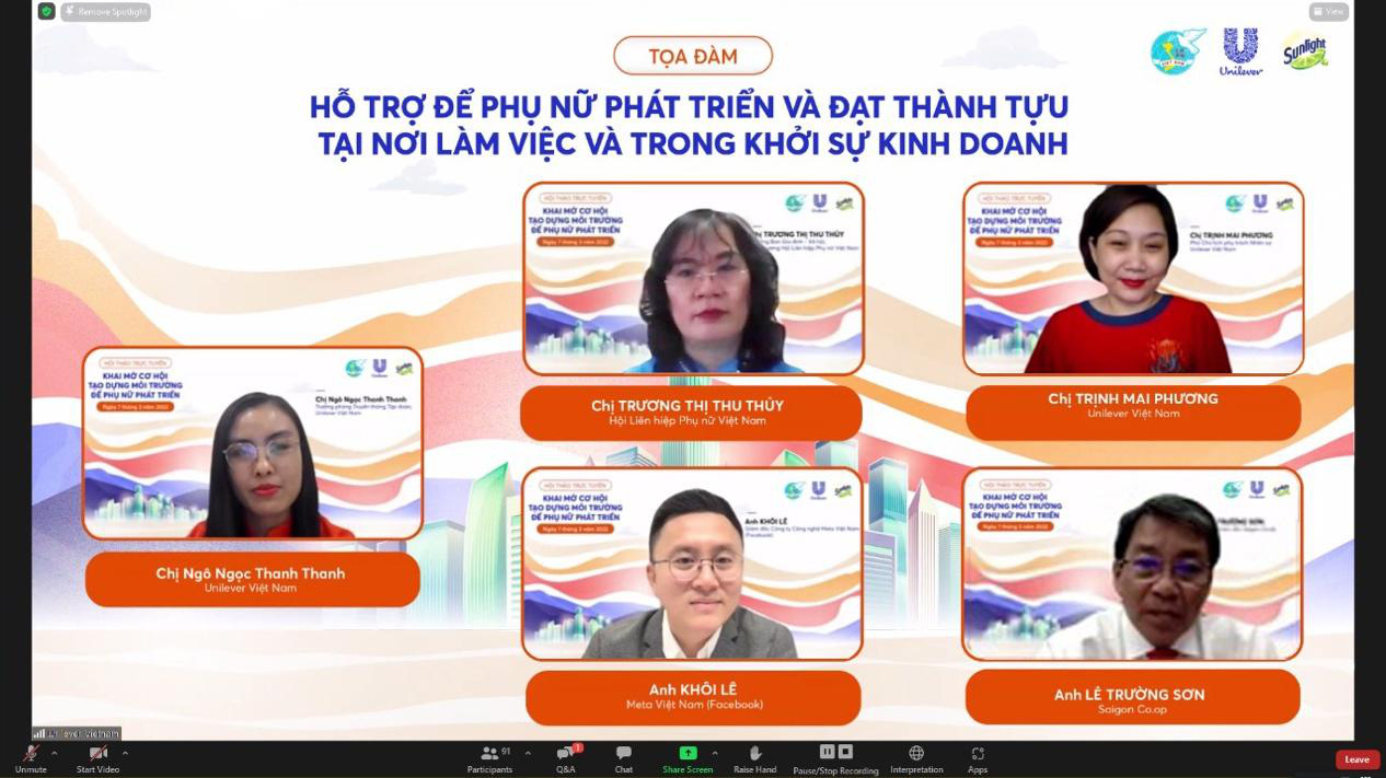 Tỷ lệ nữ cấp quản l&yacute; tại Unilever Việt Nam đạt 53% - Ảnh 1.