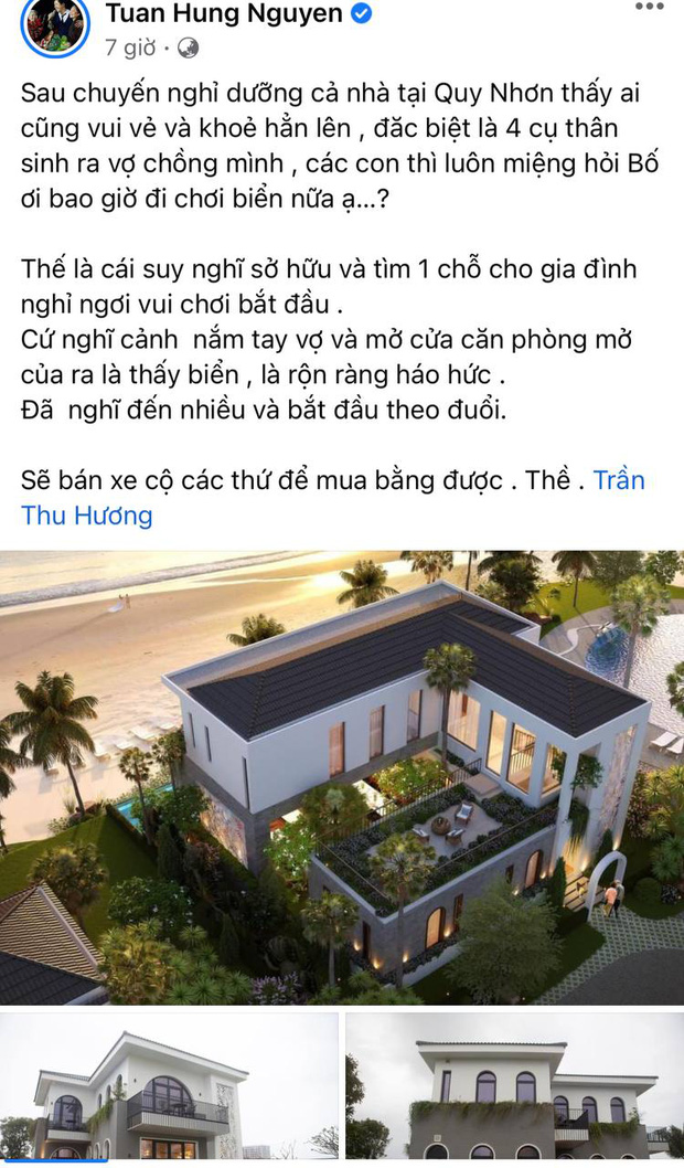 Talking is doing, Tuan Hung sells a car, buys a villa with a sea view for his wife?  - Photo 2.