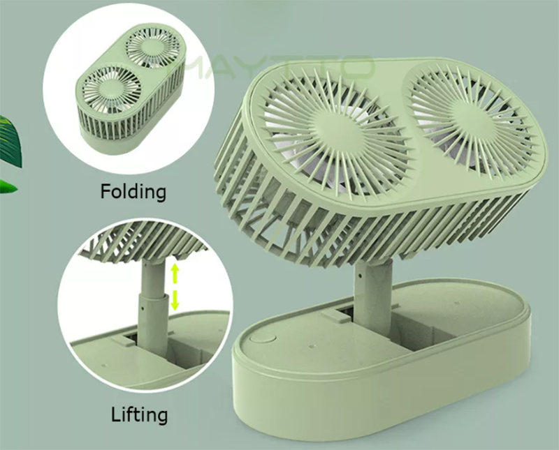Compact and convenient desktop fans are sure to be needed this summer - Photo 5.
