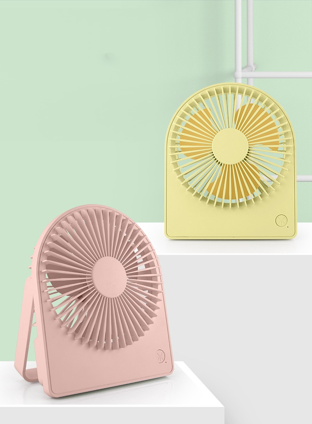 Compact and convenient desk fans are sure to be needed by office ladies this summer - Photo 18.