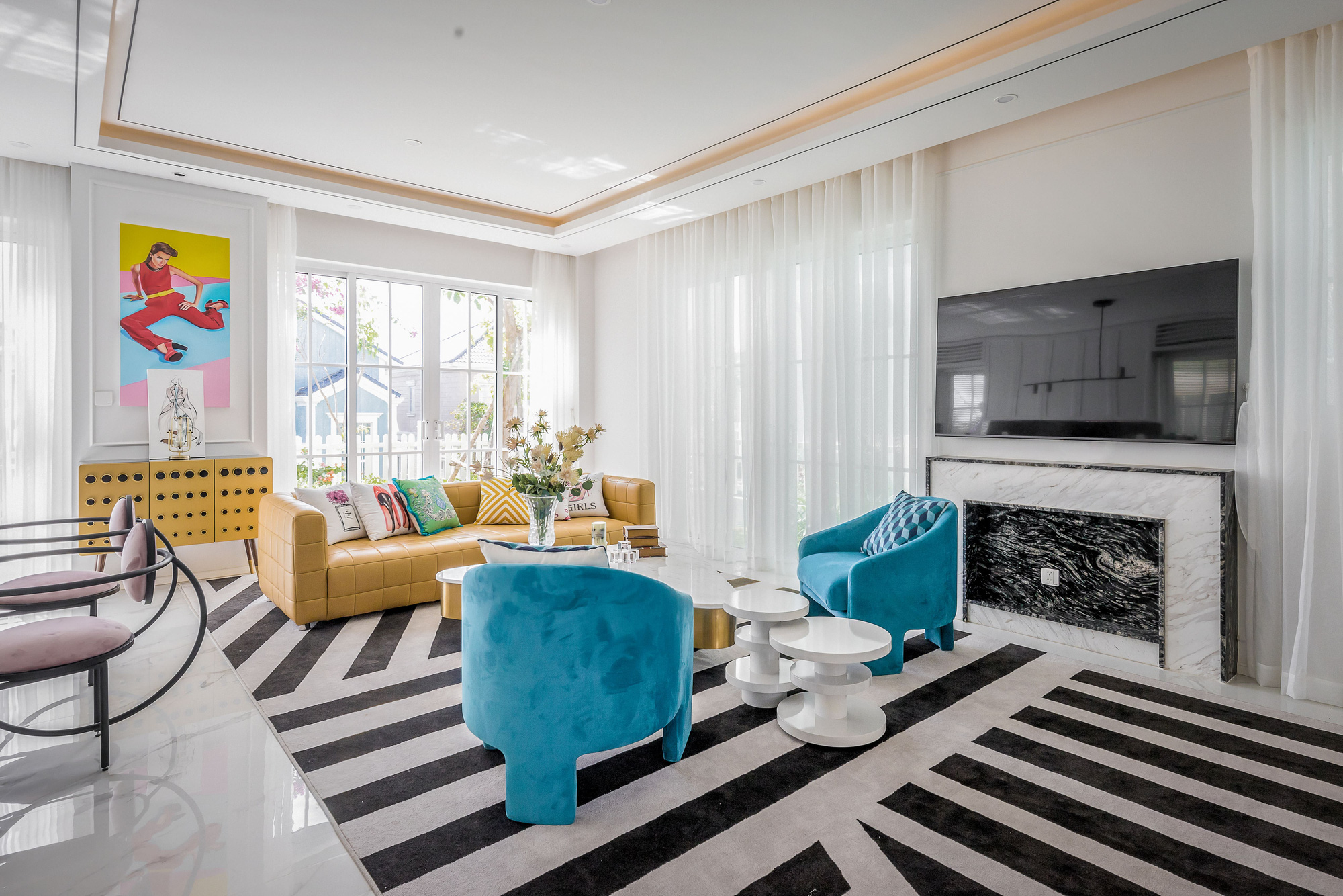 Căn villa 280m² trang bị nội thất giá 3 tỷ đẹp như bản giao hưởng nghệ thuật đương đại bên bờ biển Phan Thiết - Ảnh 8. Căn villa 280m² trang bị nội thất giá 3 tỷ đẹp như bản giao hưởng nghệ thuật đương đại bên bờ biển Phan Thiết - Ảnh 8.