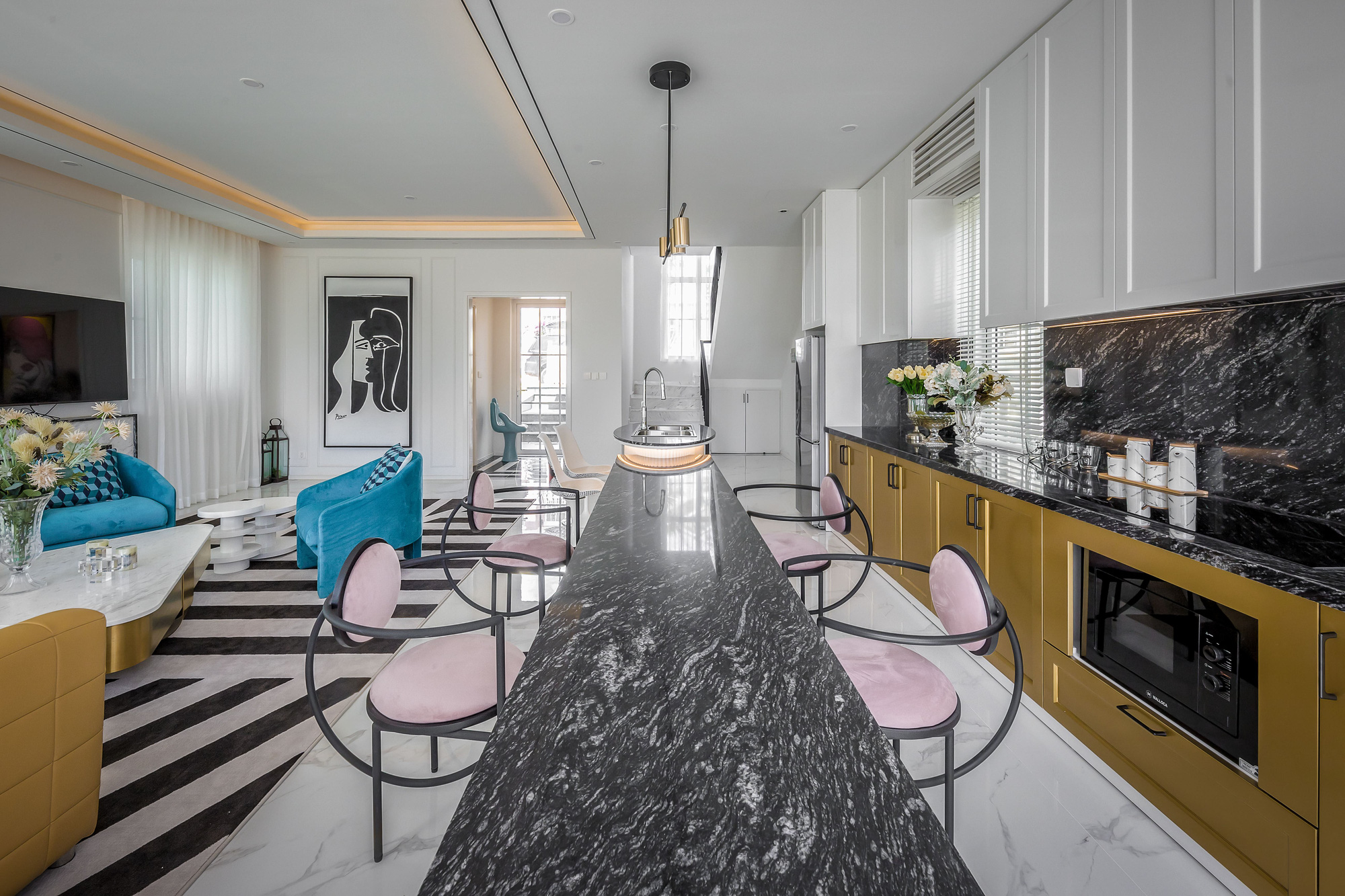 Căn villa 280m² trang bị nội thất giá 3 tỷ đẹp như bản giao hưởng nghệ thuật đương đại bên bờ biển Phan Thiết - Ảnh 14. Căn villa 280m² trang bị nội thất giá 3 tỷ đẹp như bản giao hưởng nghệ thuật đương đại bên bờ biển Phan Thiết - Ảnh 14.