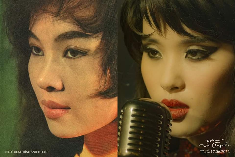 Netizens exploded into controversy because of the image of singer Thanh Thuy in Em And Trinh: People praised the copy of the original, people sarcastically overstated it - Photo 1.