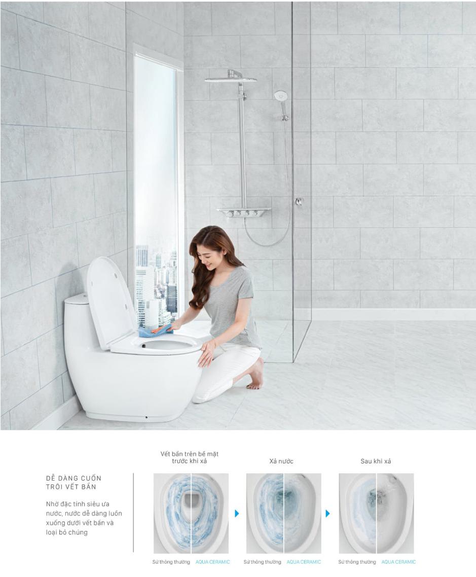 Inax toilet - Maximum water saving support for your family - Photo 3.