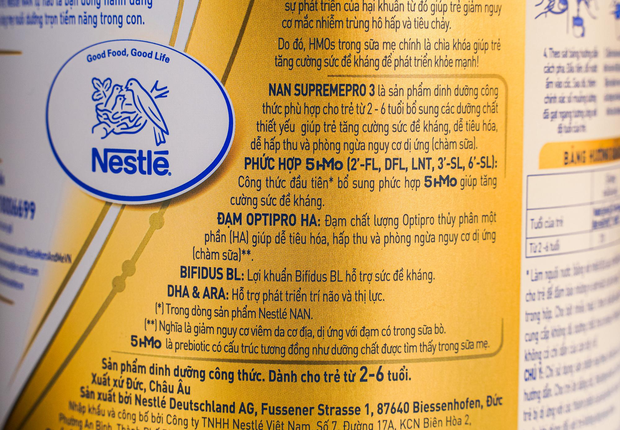 Dùng thử NAN SupremePro 3 - ngon làm sao Dùng thử NAN SupremePro 3 - ngon làm sao