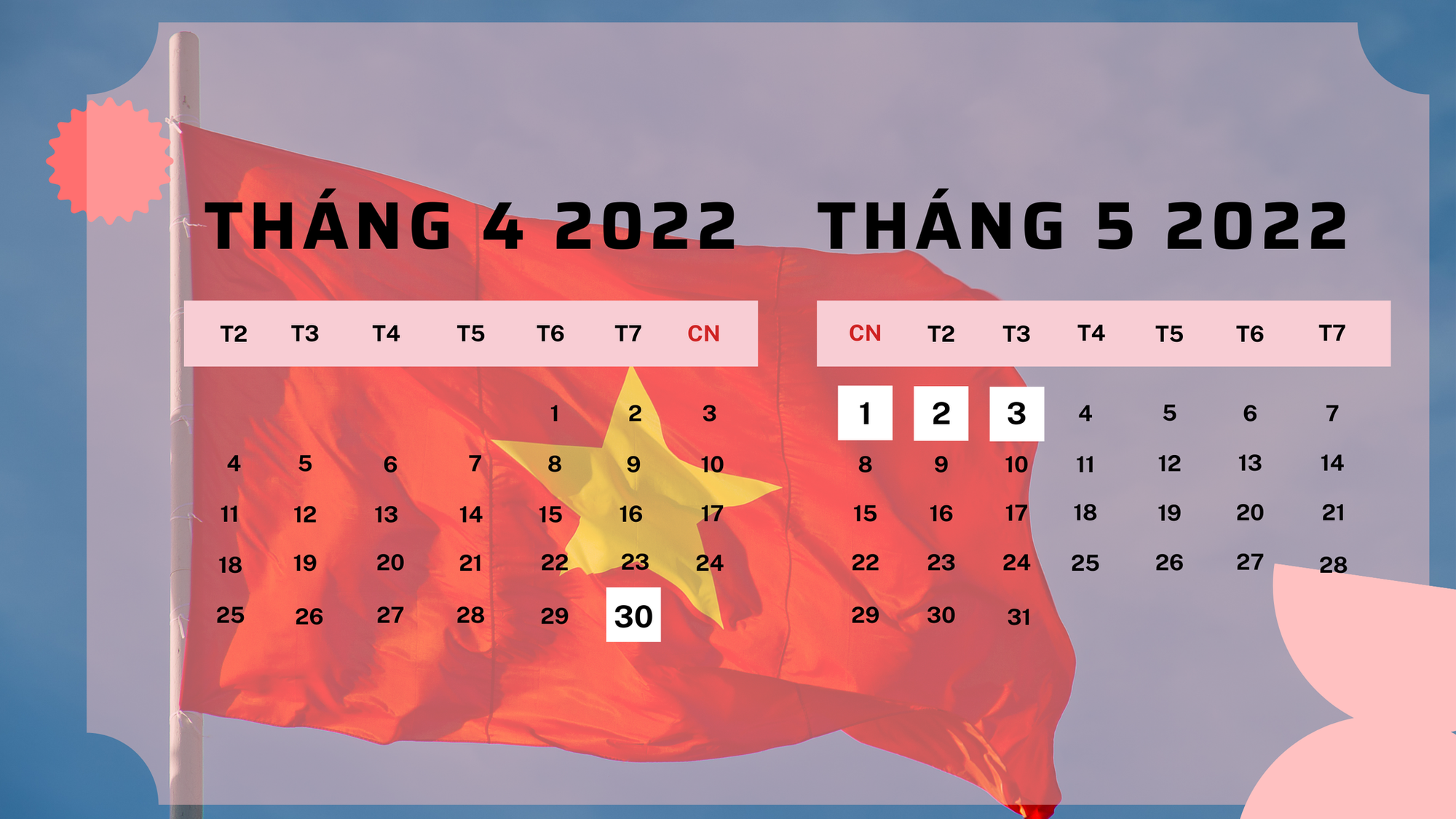 Nghỉ lễ 30/4