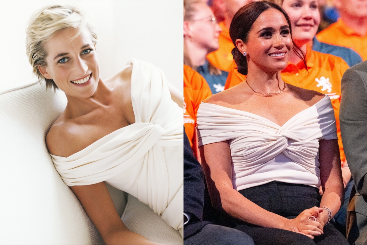 Cosplay identical to Princess Diana, Meghan Markle whether there is a 