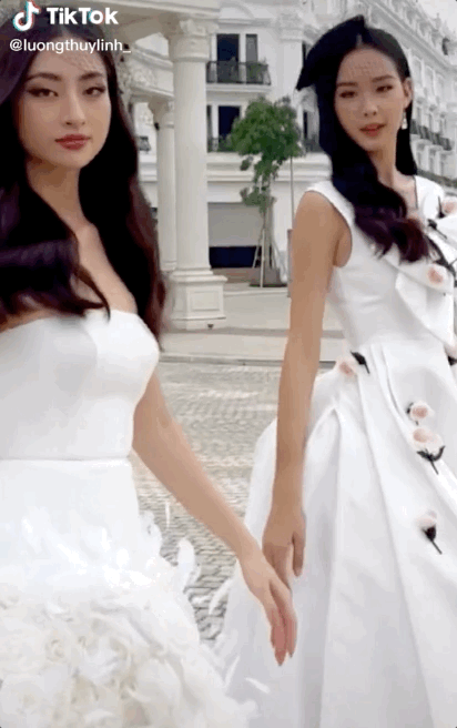 Đọ sắc cùng thí sinh đầu tiên vào top 20 Miss World Việt, Lương Thuỳ Linh bị lấn át 1 điều nhưng đây là điểm cứu lại! - Ảnh 3.