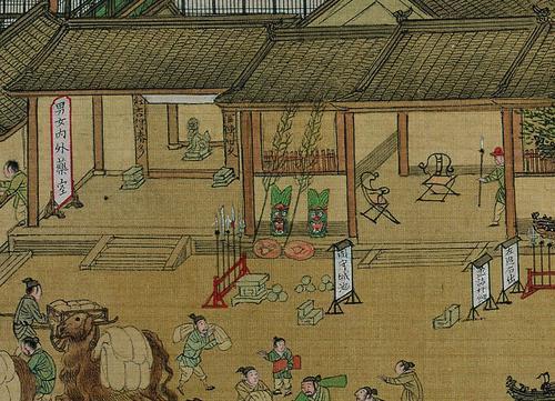 Astonishing detail in ancient Song Dynasty painting: Zoom in 100 times to clearly see an act of 